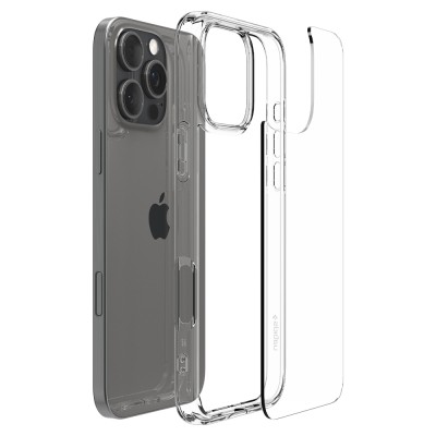 Чохол Spigen для iPhone 16 Pro Max, Ultra Hybrid, Crystal Clear (ACS07992) Чохол Spigen для iPhone 16 Pro Max, Ultra Hybrid, Crystal Clear (ACS07992)