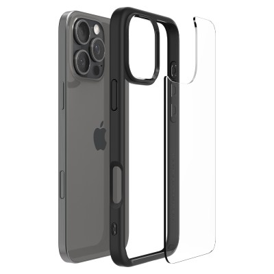 Чохол Spigen для iPhone 16 Pro Max, Ultra Hybrid, Matte Black (ACS07996)