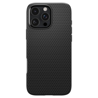 Чохол Spigen для iPhone 16 Pro, Liquid Air, Matte Black (ACS08117) Чохол Spigen для iPhone 16 Pro, Liquid Air, Matte Black (ACS08117)