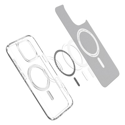 Чохол Spigen для iPhone 16 Pro, Ultra Hybrid MagFit, White (ACS08129)
