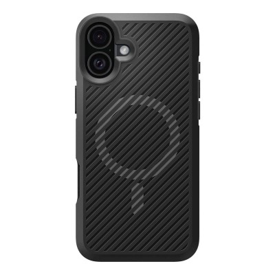 Чохол Spigen для iPhone 16, Core Armor MagFit, Matte Black (ACS08221) Чохол Spigen для iPhone 16, Core Armor MagFit, Matte Black (ACS08221)