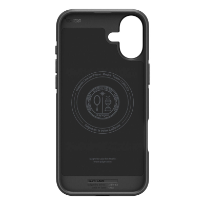 Чохол Spigen для iPhone 16, Core Armor MagFit, Matte Black (ACS08221) Чохол Spigen для iPhone 16, Core Armor MagFit, Matte Black (ACS08221)