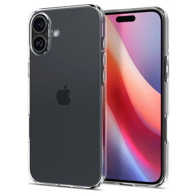 Чохол Spigen для iPhone 16, Liquid Crystal, Crystal Clear (ACS08190)
