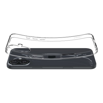 Чохол Spigen для iPhone 16, Liquid Crystal, Crystal Clear (ACS08190)