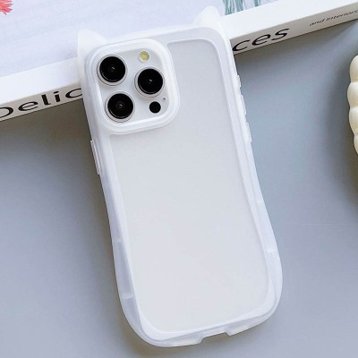 Чохол TPU Cat для Apple iPhone 12 Pro / 12 (6.1") Transparent Чохол TPU Cat для Apple iPhone 12 Pro / 12 (6.1") Transparent