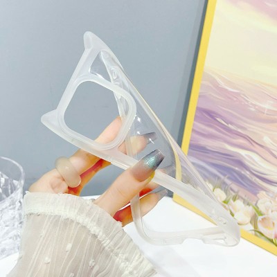 Чохол TPU Cat для Apple iPhone 14 Pro Max (6.7") Transparent Чохол TPU Cat для Apple iPhone 14 Pro Max (6.7") Transparent