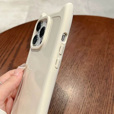 Чохол TPU Cat для Apple iPhone 15 Pro (6.1") Antique White