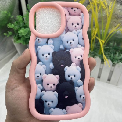 Чохол TPU Cloudy Pictures для Apple iPhone 14 Pro (6.1") Bears Чохол TPU Cloudy Pictures для Apple iPhone 14 Pro (6.1") Bears