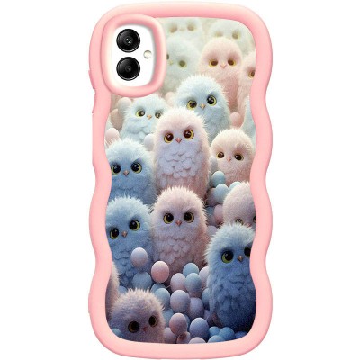 Чохол TPU Cloudy Pictures для Samsung Galaxy A06 Owls