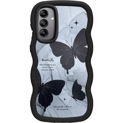 Чохол TPU Cloudy Pictures для Samsung Galaxy A55 Butterflies Чохол TPU Cloudy Pictures для Samsung Galaxy A55 Butterflies