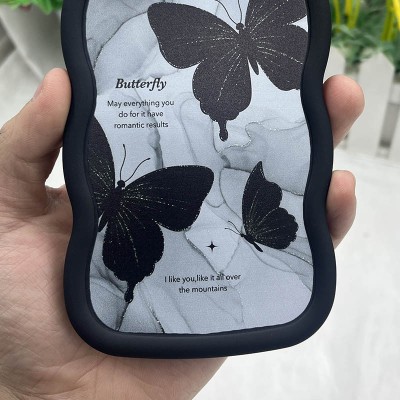 Чохол TPU Cloudy Pictures для Samsung Galaxy A55 Butterflies Чохол TPU Cloudy Pictures для Samsung Galaxy A55 Butterflies