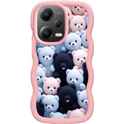Чохол TPU Cloudy Pictures для Xiaomi Poco X5 5G / Redmi Note 12 5G Bears Чохол TPU Cloudy Pictures для Xiaomi Poco X5 5G / Redmi Note 12 5G Bears