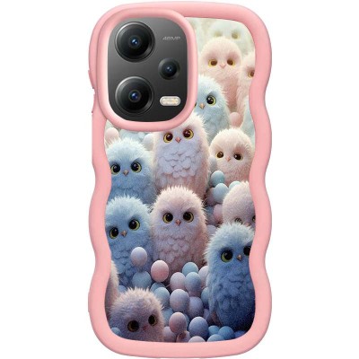 Чохол TPU Cloudy Pictures для Xiaomi Poco X5 5G / Redmi Note 12 5G Owls Чохол TPU Cloudy Pictures для Xiaomi Poco X5 5G / Redmi Note 12 5G Owls