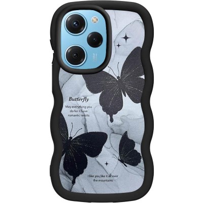 Чохол TPU Cloudy Pictures для Xiaomi Poco X5 Pro 5G / Note 12 Pro 5G Butterflies Чохол TPU Cloudy Pictures для Xiaomi Poco X5 Pro 5G / Note 12 Pro 5G Butterflies
