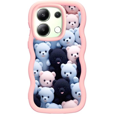Чохол TPU Cloudy Pictures для Xiaomi Poco X6 / Note 13 Pro 5G Bears Чохол TPU Cloudy Pictures для Xiaomi Poco X6 / Note 13 Pro 5G Bears