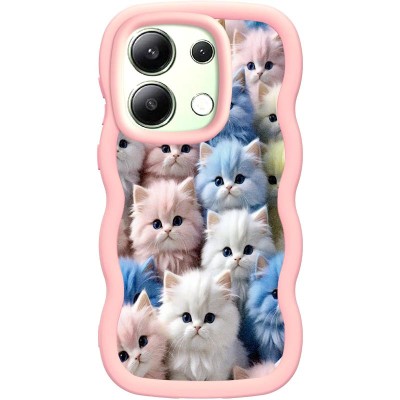 Чохол TPU Cloudy Pictures для Xiaomi Poco X6 / Note 13 Pro 5G Kittens Чохол TPU Cloudy Pictures для Xiaomi Poco X6 / Note 13 Pro 5G Kittens