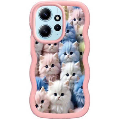 Чохол TPU Cloudy Pictures для Xiaomi Redmi Note 12 4G Kittens Чохол TPU Cloudy Pictures для Xiaomi Redmi Note 12 4G Kittens