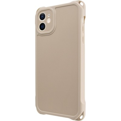 Чохол TPU CrossBody with straps для Apple iPhone 12 (6.1") Antique White Чохол TPU CrossBody with straps для Apple iPhone 12 (6.1") Antique White