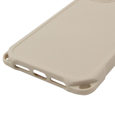Чохол TPU CrossBody with straps для Apple iPhone 12 (6.1") Antique White Чохол TPU CrossBody with straps для Apple iPhone 12 (6.1") Antique White