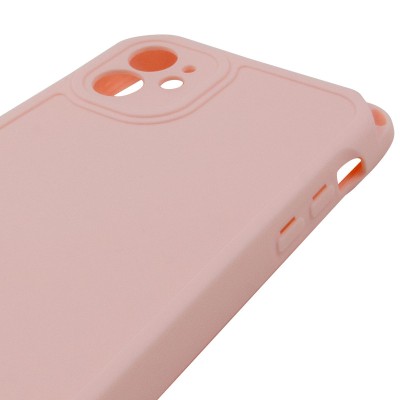 Чохол TPU CrossBody with straps для Apple iPhone 12 (6.1") Pink