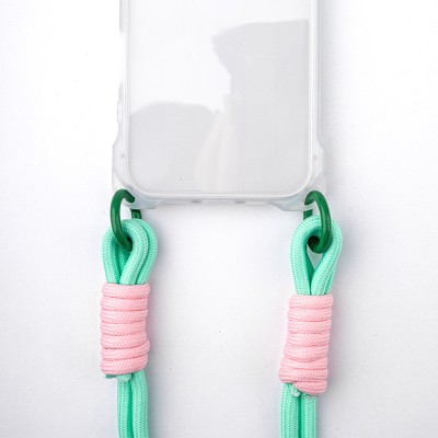 Чохол TPU CrossBody with straps для Apple iPhone 14 Pro (6.1") Transparent