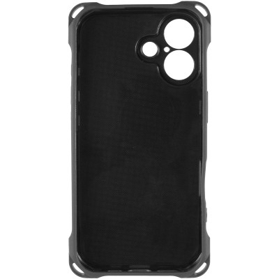 Чохол TPU CrossBody with straps для Apple iPhone 16 Plus (6.7") Black Чохол TPU CrossBody with straps для Apple iPhone 16 Plus (6.7") Black