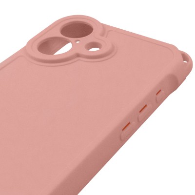 Чохол TPU CrossBody with straps для Apple iPhone 16 Plus (6.7") Pink