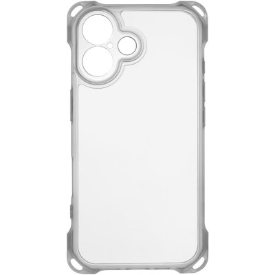 Чохол TPU CrossBody with straps для Apple iPhone 16 Plus (6.7") Transparent