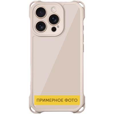 Чохол TPU CrossBody with straps для Apple iPhone 16e (6.1") Antique White