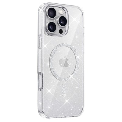 Чохол TPU Eclipse Sparkle (MagFit) для Apple iPhone 16 Pro Max (6.9") Clear Чохол TPU Eclipse Sparkle (MagFit) для Apple iPhone 16 Pro Max (6.9") Clear