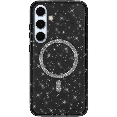 Чохол TPU Eclipse Sparkle (MagFit) для Samsung Galaxy S25+ Black Чохол TPU Eclipse Sparkle (MagFit) для Samsung Galaxy S25+ Black