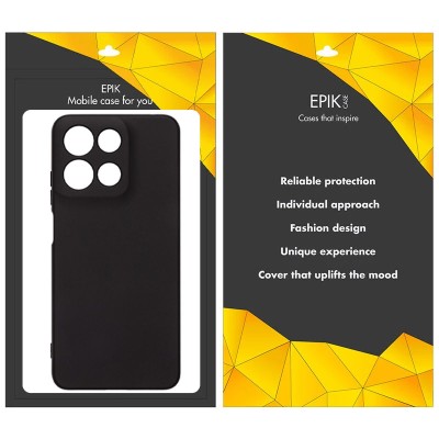 Чохол TPU Epik Black Full Camera для Motorola Moto G15 4G Чорний Чохол TPU Epik Black Full Camera для Motorola Moto G15 4G Чорний