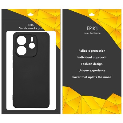 Чохол TPU Epik Black Full Camera для Xiaomi Redmi Note 14 4G (Int. version) Чорний Чохол TPU Epik Black Full Camera для Xiaomi Redmi Note 14 4G (Int. version) Чорний