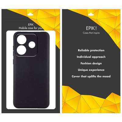 Чохол TPU Epik Black Full Camera для Xiaomi Redmi Note 14 5G Чорний