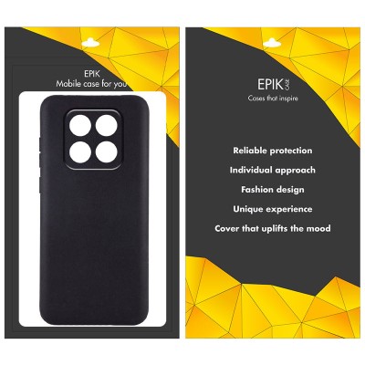 Чохол TPU Epik Black Full Camera для Xiaomi Redmi Note 14 Pro 5G Чорний