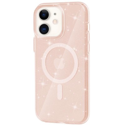 Чохол TPU Galaxy Sparkle (MagFit) для Apple iPhone 11 (6.1") Gold+Glitter Чохол TPU Galaxy Sparkle (MagFit) для Apple iPhone 11 (6.1") Gold+Glitter
