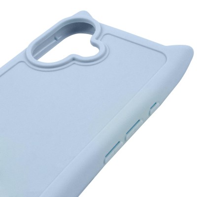 Чохол TPU GETMAN Cat with straps для Apple iPhone 16 (6.1") Blue Чохол TPU GETMAN Cat with straps для Apple iPhone 16 (6.1") Blue