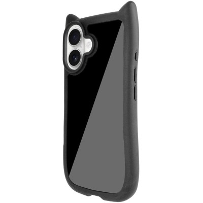 Чохол TPU GETMAN Cat with straps для Apple iPhone 16 Plus (6.7") Black