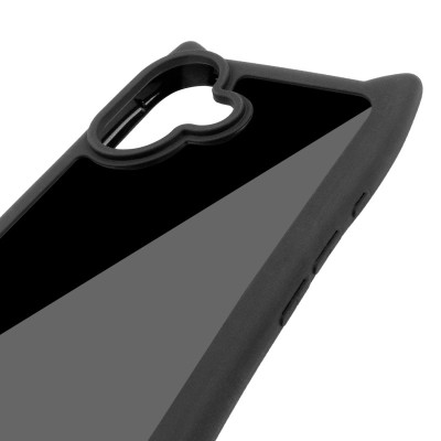 Чохол TPU GETMAN Cat with straps для Apple iPhone 16 Plus (6.7") Black