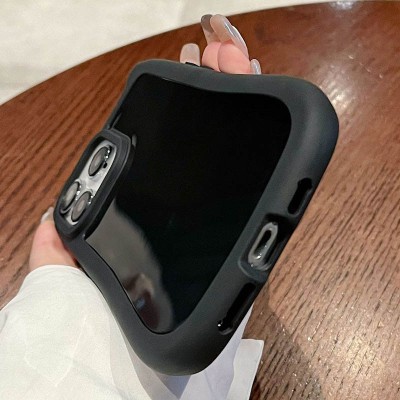 Чохол TPU GETMAN Cat with straps для Apple iPhone 16 Pro (6.3") Black Чохол TPU GETMAN Cat with straps для Apple iPhone 16 Pro (6.3") Black