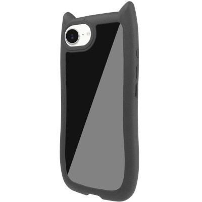 Чохол TPU GETMAN Cat with straps для Apple iPhone 16e (6.1") Black Чохол TPU GETMAN Cat with straps для Apple iPhone 16e (6.1") Black