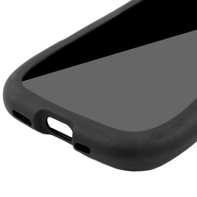 Чохол TPU GETMAN Cat with straps для Apple iPhone 16e (6.1") Black Чохол TPU GETMAN Cat with straps для Apple iPhone 16e (6.1") Black