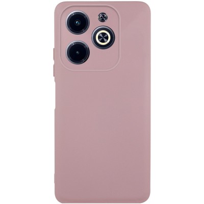 Чохол TPU GETMAN Liquid Silk Full Camera для Infinix Hot 40i Рожевий / Pink Sand Чохол TPU GETMAN Liquid Silk Full Camera для Infinix Hot 40i Рожевий / Pink Sand