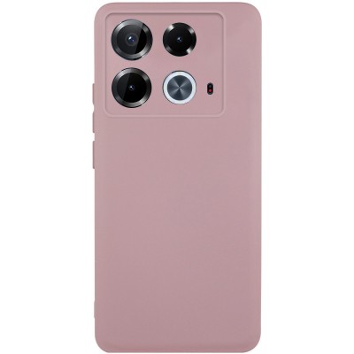 Чохол TPU GETMAN Liquid Silk Full Camera для Infinix Note 40 4G Рожевий / Pink Sand Чохол TPU GETMAN Liquid Silk Full Camera для Infinix Note 40 4G Рожевий / Pink Sand