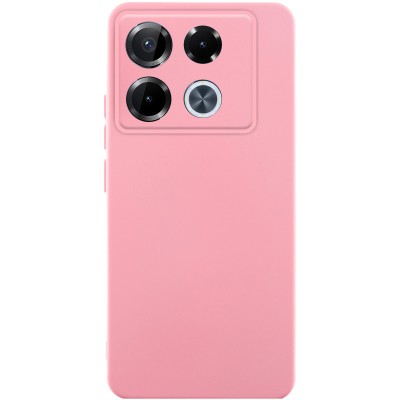 Чохол TPU GETMAN Liquid Silk Full Camera для Infinix Note 40 Pro 4G Рожевий / Pink Чохол TPU GETMAN Liquid Silk Full Camera для Infinix Note 40 Pro 4G Рожевий / Pink