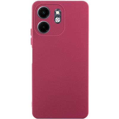 Чохол TPU GETMAN Liquid Silk Full Camera для Infinix Smart 9 4G / Hot 50i Бордовий / Marsala Чохол TPU GETMAN Liquid Silk Full Camera для Infinix Smart 9 4G / Hot 50i Бордовий / Marsala