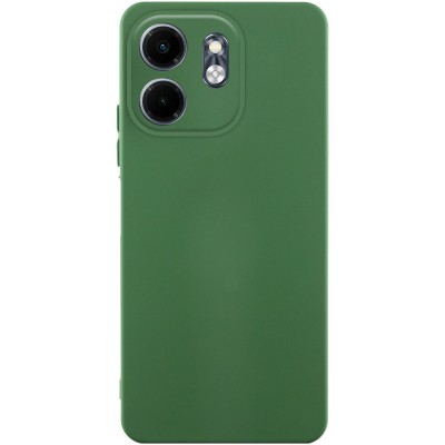 Чохол TPU GETMAN Liquid Silk Full Camera для Infinix Smart 9 4G / Hot 50i Зелений / Dark green Чохол TPU GETMAN Liquid Silk Full Camera для Infinix Smart 9 4G / Hot 50i Зелений / Dark green