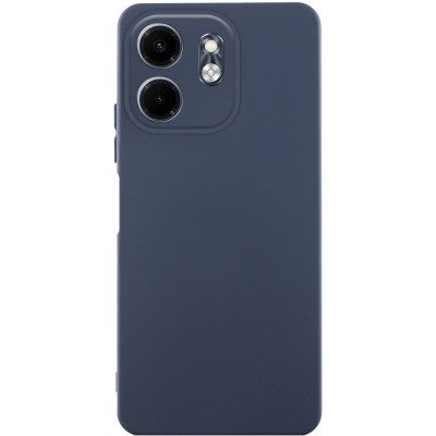 Чохол TPU GETMAN Liquid Silk Full Camera для Infinix Smart 9 4G / Hot 50i Синій / Midnight Blue Чохол TPU GETMAN Liquid Silk Full Camera для Infinix Smart 9 4G / Hot 50i Синій / Midnight Blue