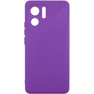 Чохол TPU GETMAN Liquid Silk Full Camera для Motorola Edge 40 Фіолетовий / Purple Чохол TPU GETMAN Liquid Silk Full Camera для Motorola Edge 40 Фіолетовий / Purple