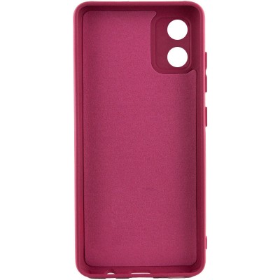 Чохол TPU GETMAN Liquid Silk Full Camera для Motorola Moto E13 Бордовий / Marsala Чохол TPU GETMAN Liquid Silk Full Camera для Motorola Moto E13 Бордовий / Marsala
